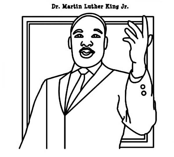 600x544 Martin Luther King Coloring Pages Fresh Sweet Idea Martin Luther