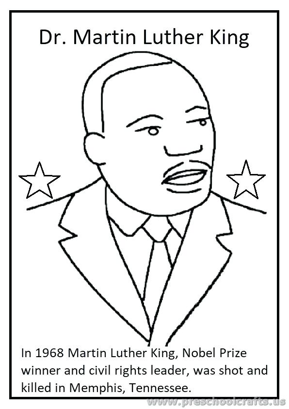 596x844 Dr Martin Luther King Coloring Pages King Jr Coloring Page