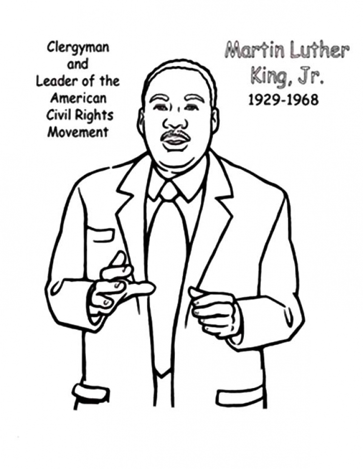 743x960 Get This Martin Luther King Jr Coloring Pages Free For Kids E9bnu !