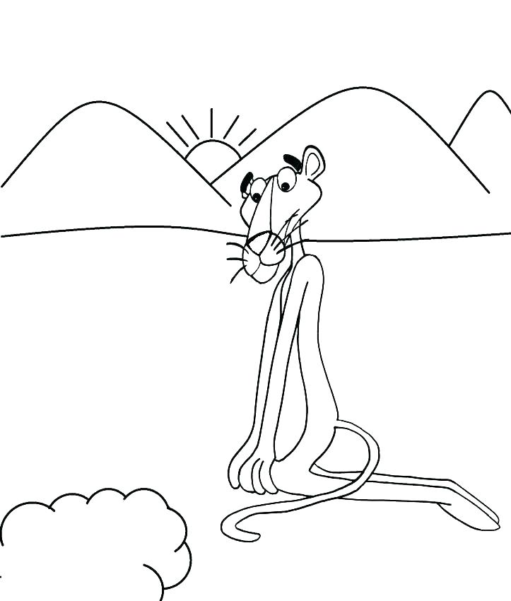 723x850 Epic Panthers Coloring Pages Free Download Black Panther Sheets