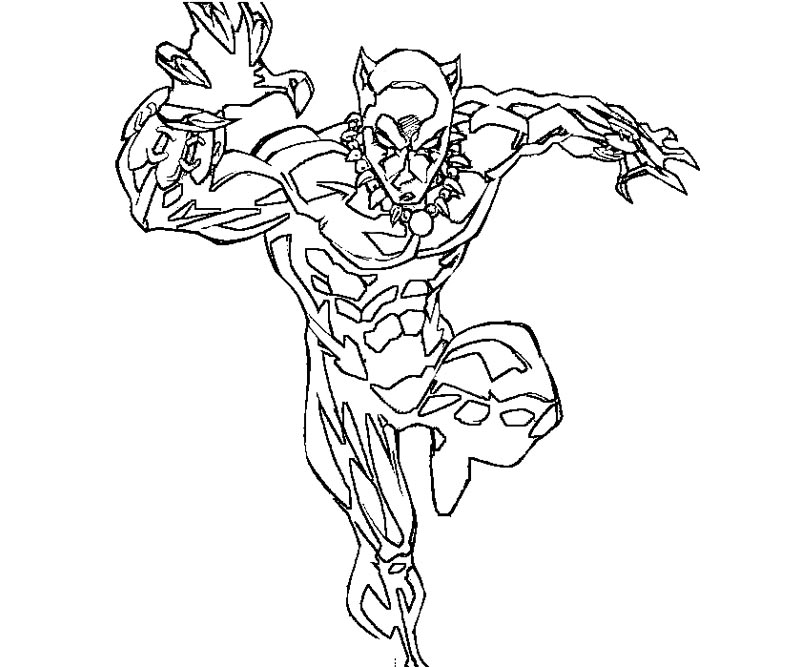 800x667 Httpcolorings.colack Panther Coloring Pages