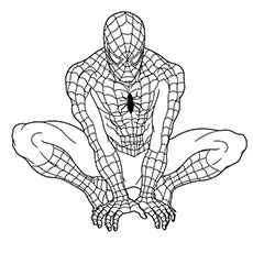 230x230 Top 20 Free Printable Superhero Coloring Pages Online