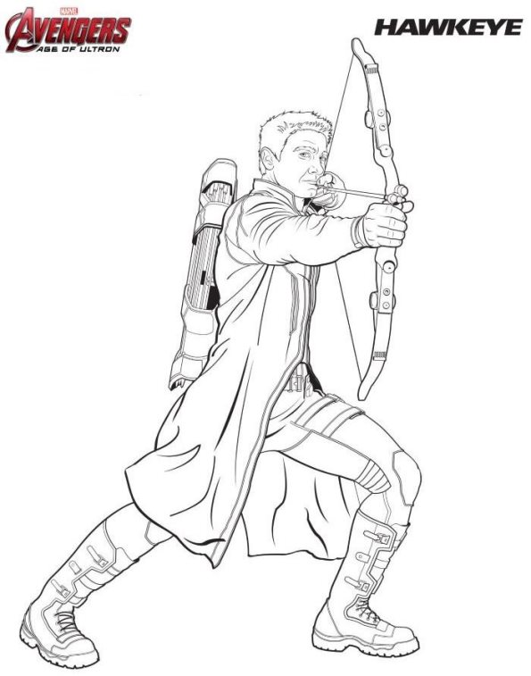 595x757 Kids N 18 Coloring Pages Of Avengers