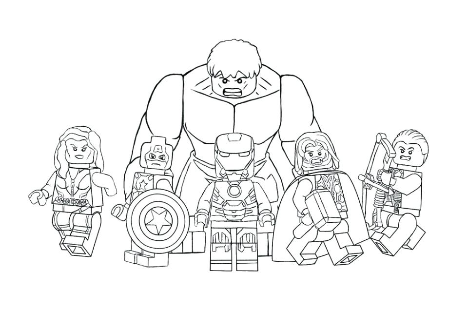 Marvel Coloring Pages