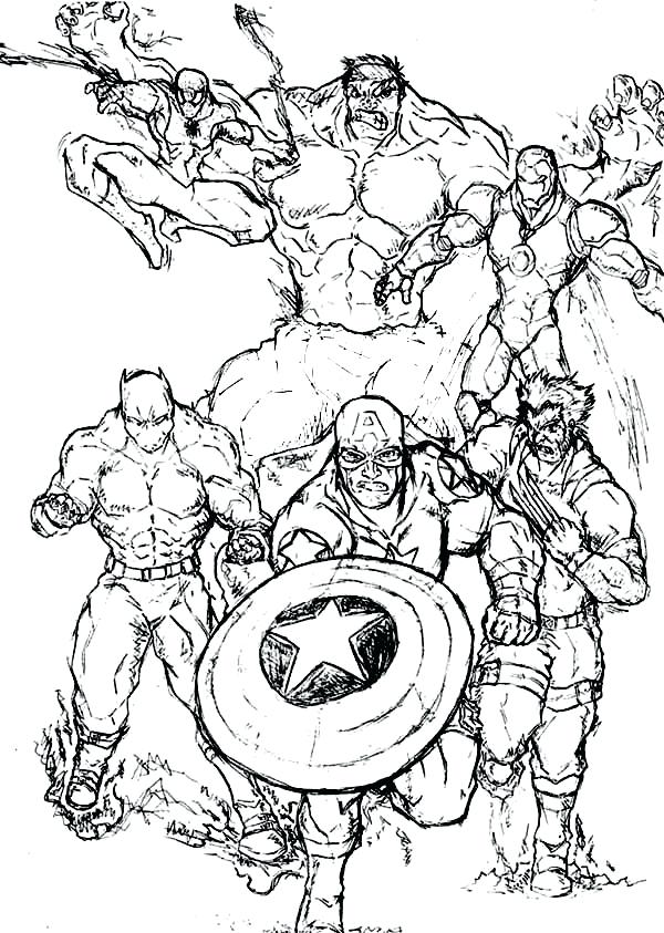 600x843 Super Hero Color Pages Fresh Marvel Super Heroes Coloring Pages