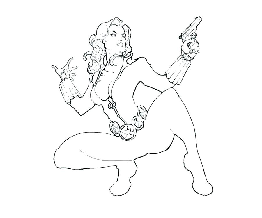 900x750 Printable Marvel Coloring Pages Black Widow Coloring Pages