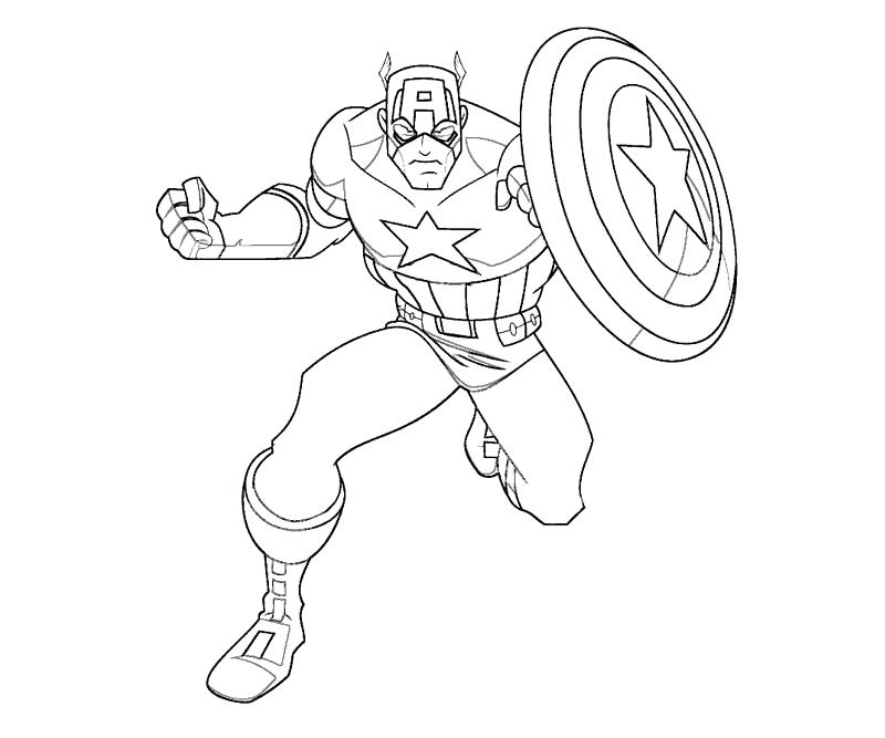 800x667 Free Printable Captain Coloring Pages Pics Of Marvel Marvel Comic