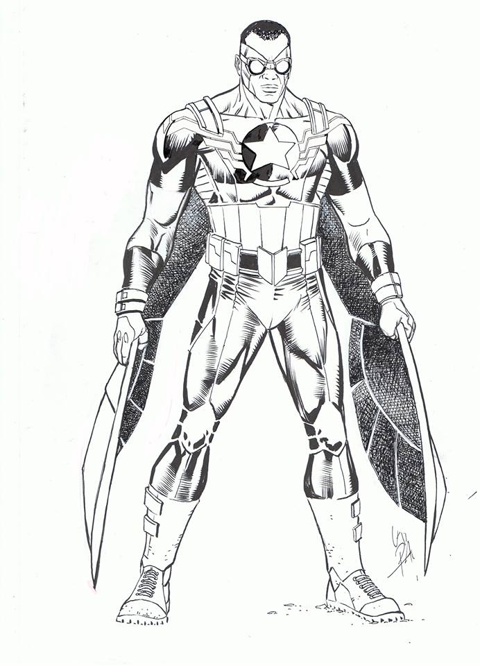 692x960 Captain Falcon Coloring Pages