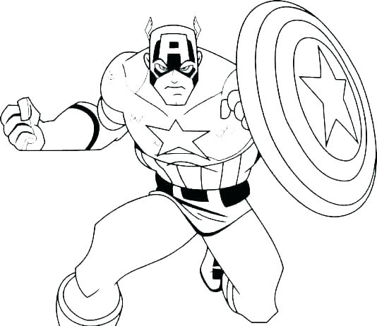 534x462 Superhero Color Pages Marvel Heroes Coloring Pages Printable