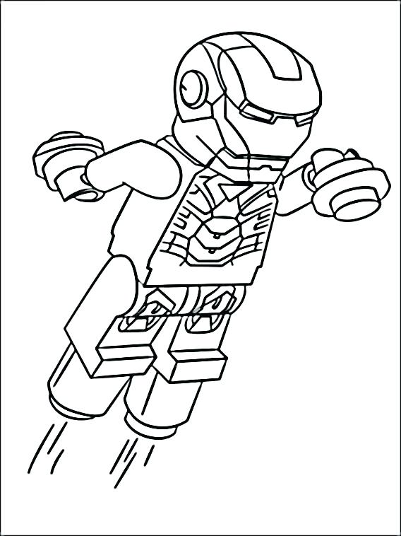 568x758 Superheroe Lego Para Colorear Para Marvel Heroes Coloring Pages 6