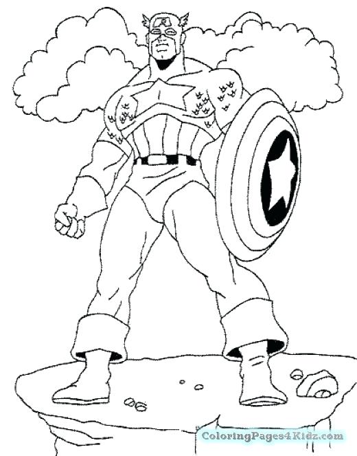 520x663 Marvel Hero Coloring Pages