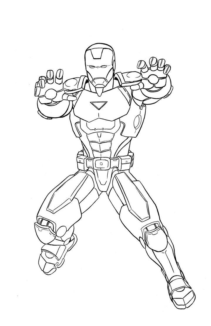719x1111 Latest Marvel Iron Man Coloring Pages By Iron Man Coloring Pages