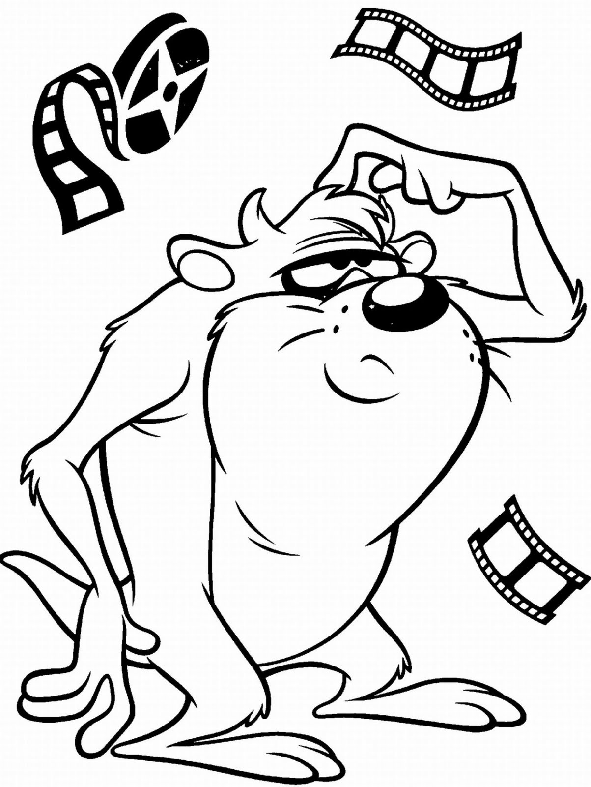 1203x1600 Awesome Marvin The Martian Coloring Pages Collection Free