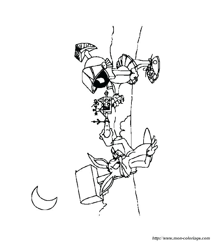 700x800 Marvin The Martian Coloring Pages Complete The Martian Coloring