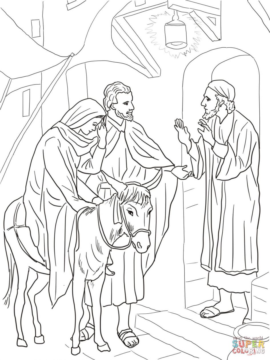 945x1260 Color Pages To Printmary And Angel Mary And Elizabeth Coloring