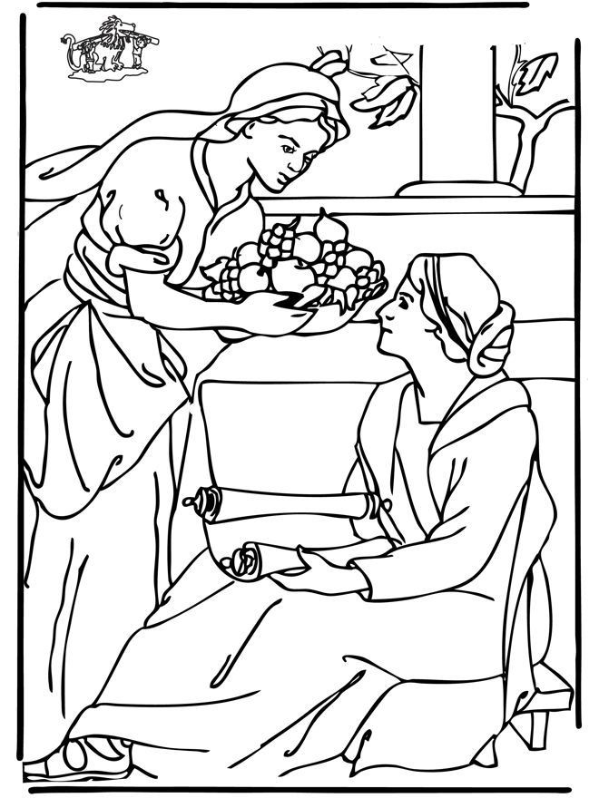 660x880 Mary And Martha Coloring Page Luxury Joseph Bible Story Colouring