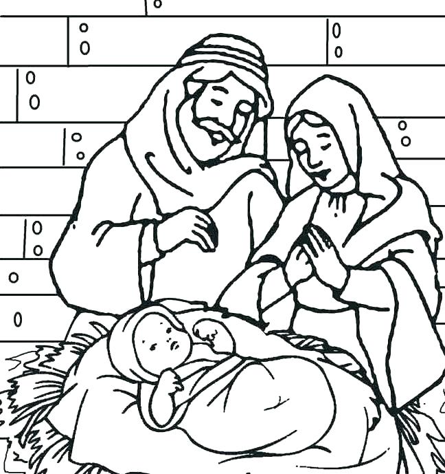 648x689 Baby Jesus Coloring Pages Coloring Pa Fabulous Free Printable