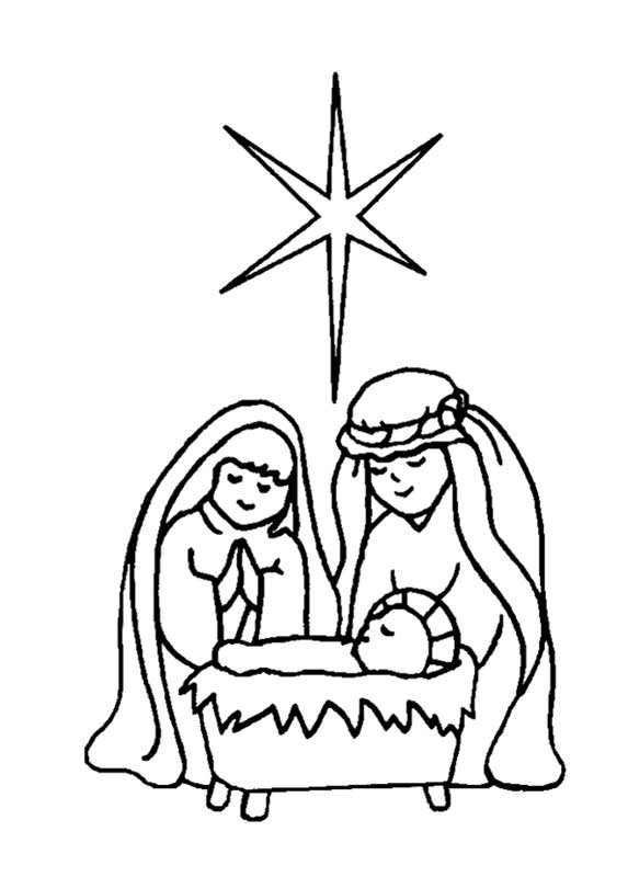573x800 Free Christian Coloring Pages For Kids And Young Children Level
