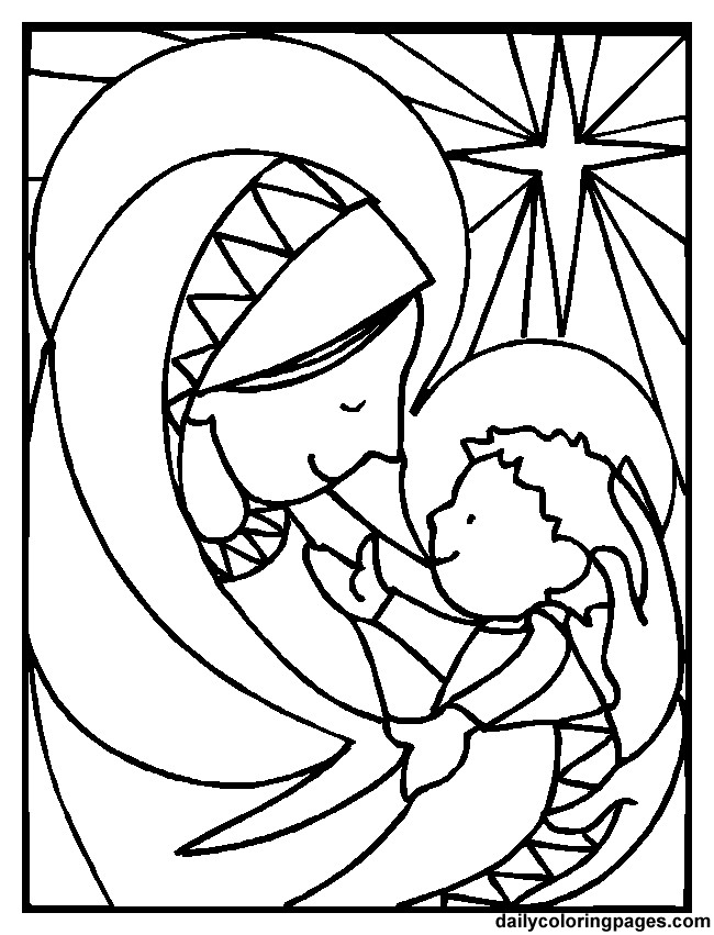 650x851 Mary Mother Of Jesus Coloring Pages Book 31032