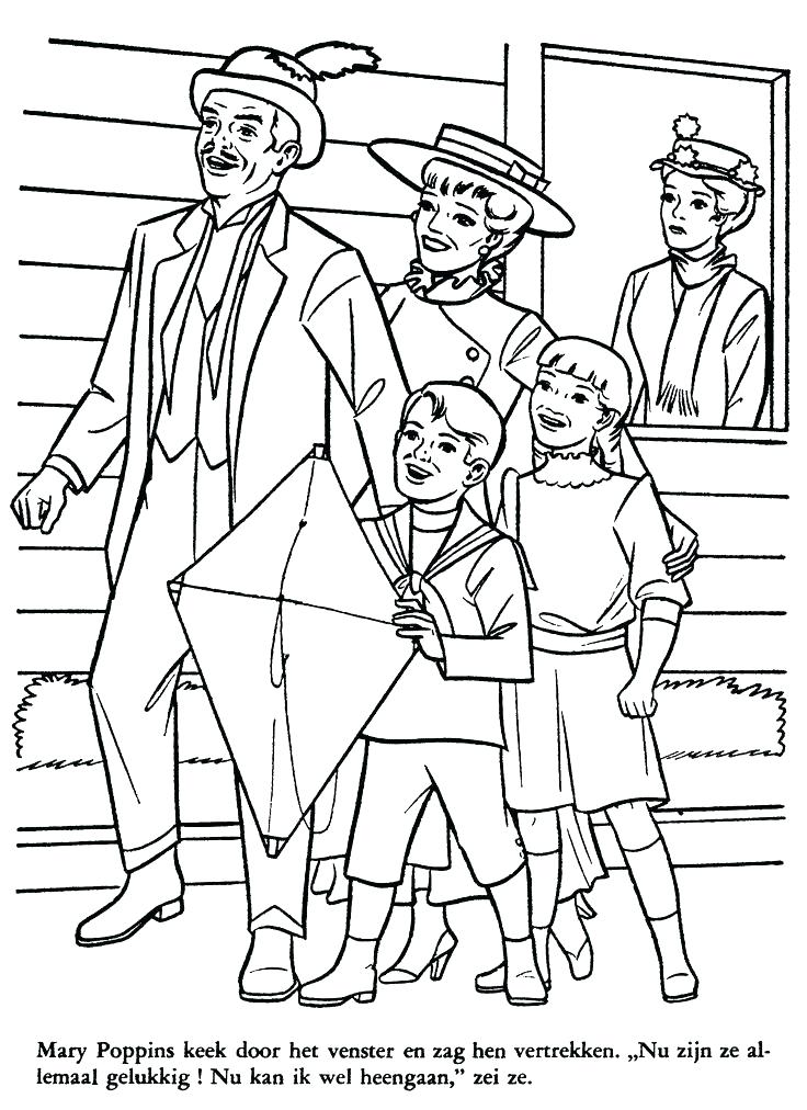736x1012 Mary Poppins Coloring Page Mary Poppins Coloring Pages Printables