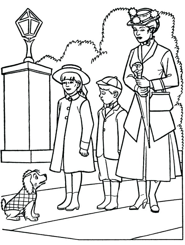 596x790 Mary Poppins Coloring Pages Coloring Pages Coloring Pages Mary