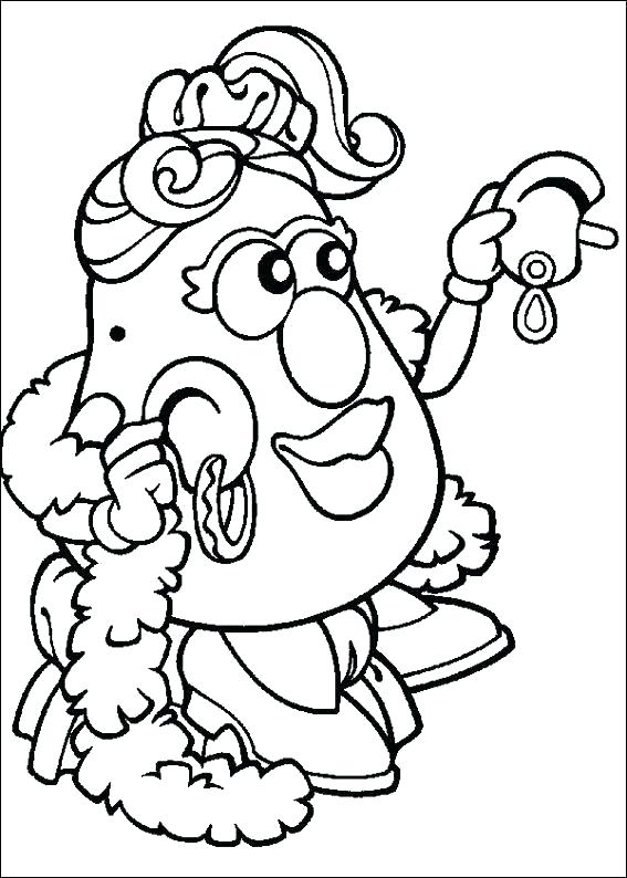 567x794 Potato Coloring Pages Potato Coloring Pages Plus Potato Coloring