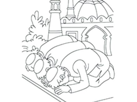 440x330 Mosque Coloring Pages Of And Coloring Pages Mosque Coloring Pages
