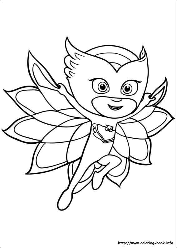 Mask Coloring Pages