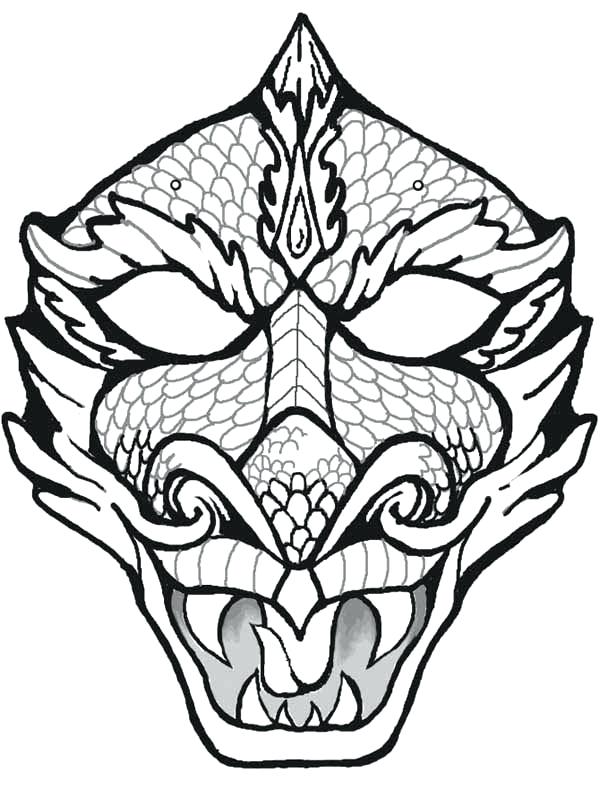 600x806 Mask Of Dragon Coloring Page Sky Pj Masks Owlette Pages Murs