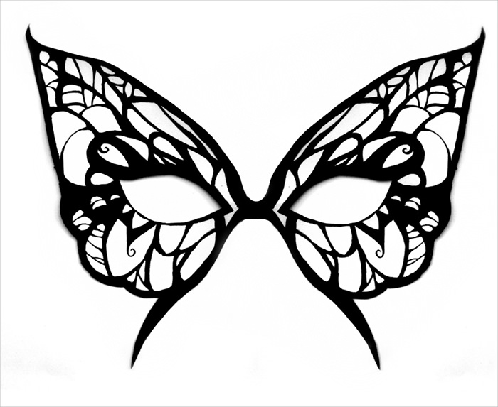 700x573 Animal Mask Template