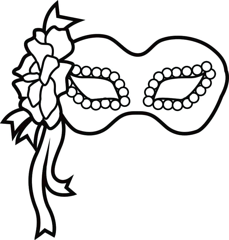 782x820 Masquerade Mask Coloring Pages Animal Masquerade Ball Masks