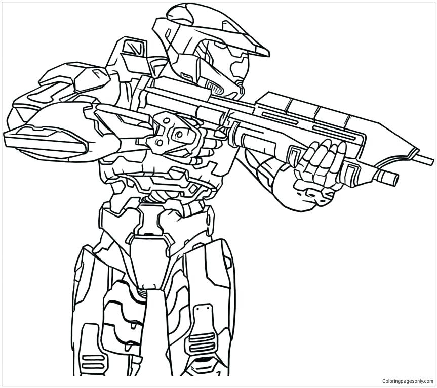 863x767 Halo 5 Coloring Pages Halo 5 Printable Coloring Pages Master Chief
