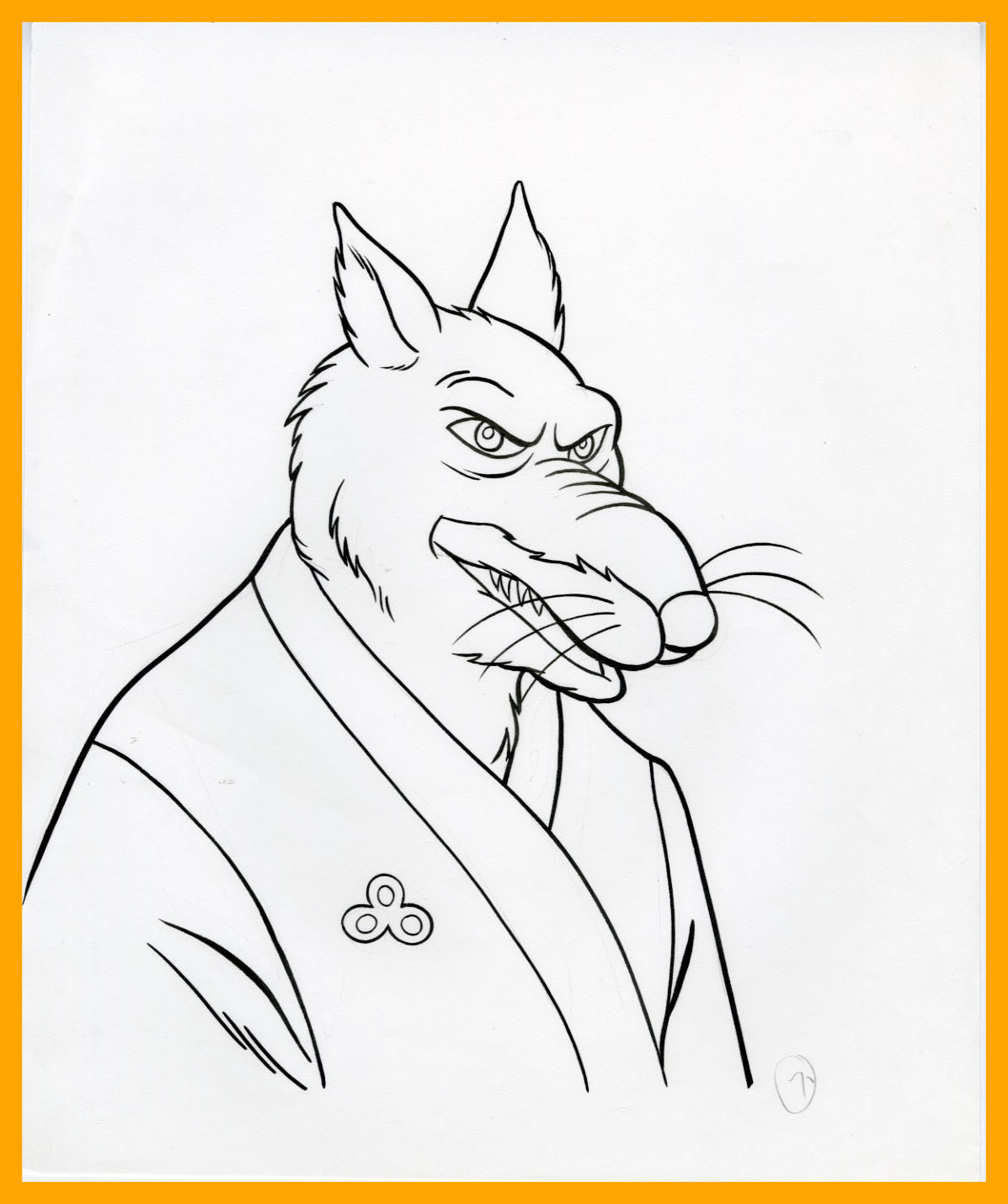 Master Splinter Coloring Pages