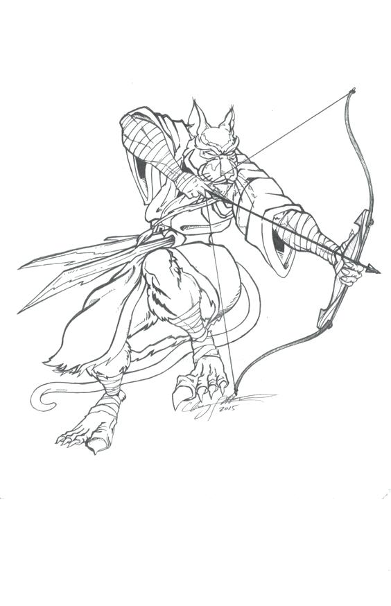564x874 Master Splinter Coloring Pages Master Splinter Drawing Coloring