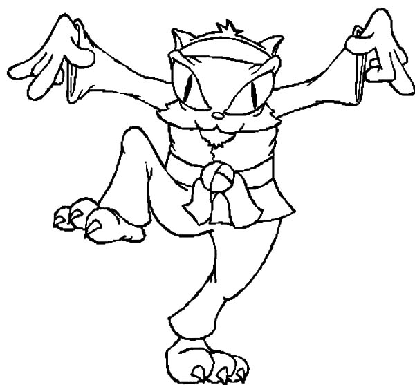 600x557 Master Splinter Karate Coloring Pages Batch Coloring