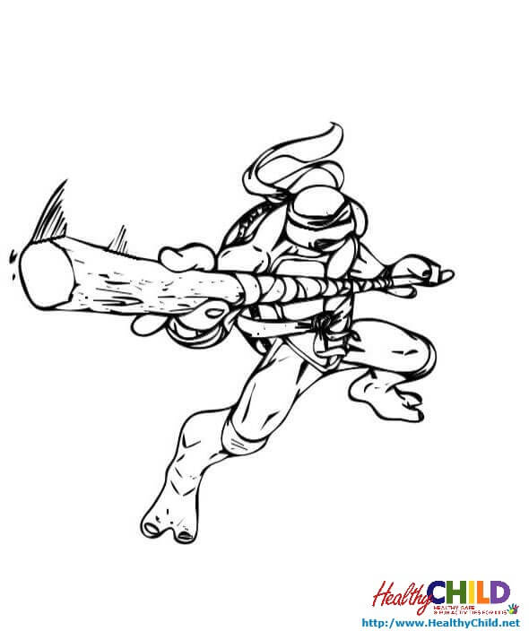 590x704 Teenage Mutant Ninja Turtles Coloring Pages