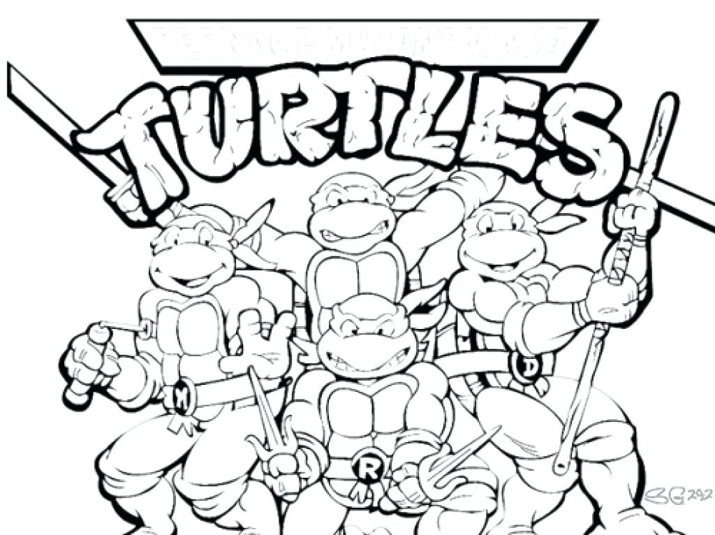1024x766 Teenage Mutant Ninja Turtles Coloring Pages Splinter Printable