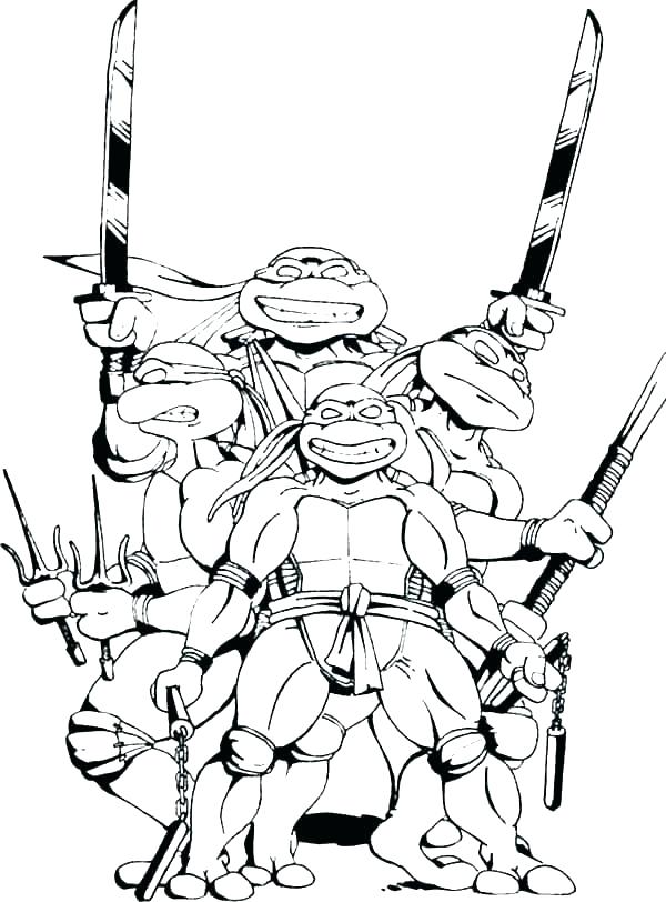 600x812 Coloring Pages Of Ninjas Turtles Coloring Pages Coloring Ninja