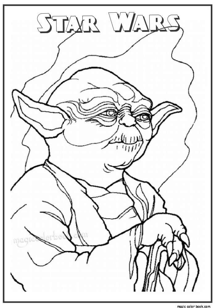700x996 Star Wars Master Yoda Printable Coloring Pages 17