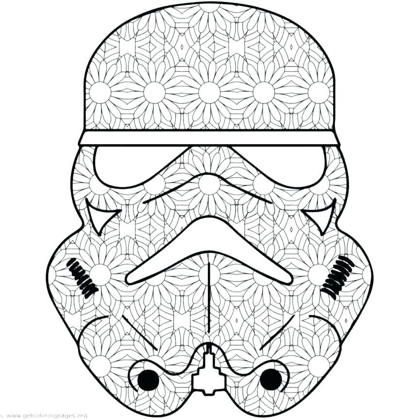 863x863 Star Wars Coloring Pages