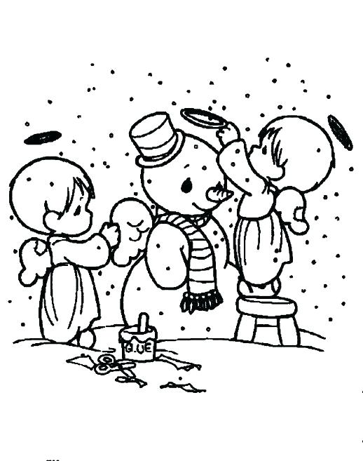 518x657 Girl Snowman Coloring Plus Winter Sports Coloring Pages Playing