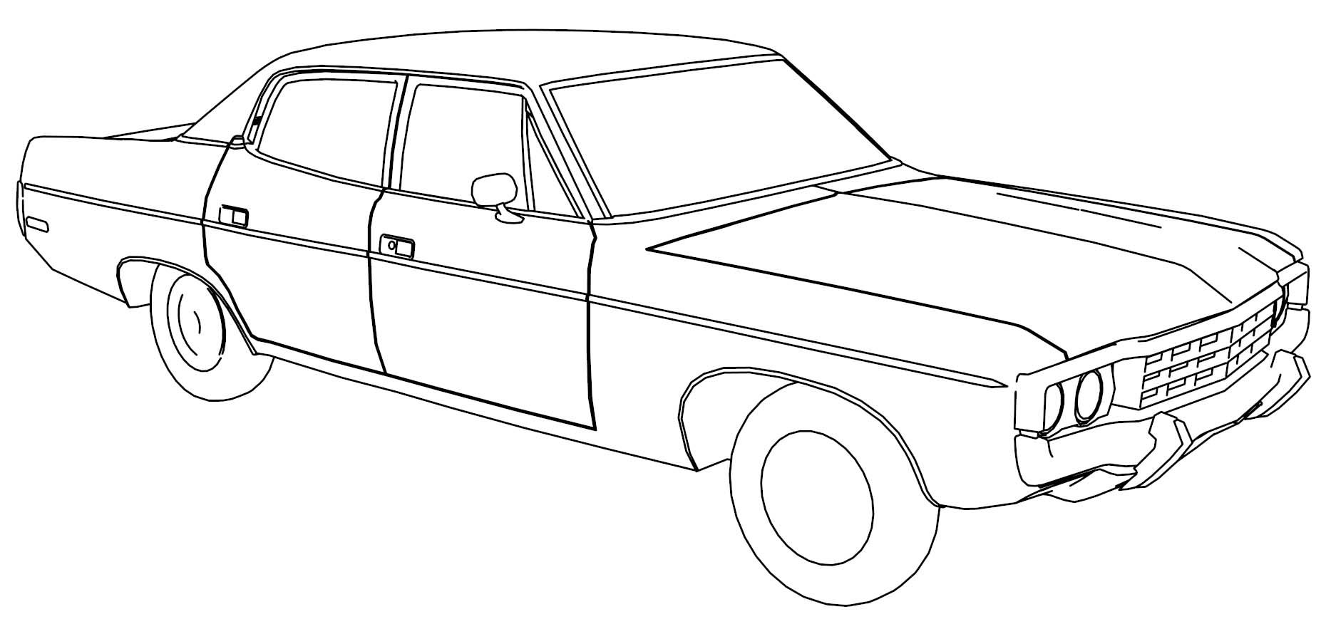 1867x876 The Best Amc Matador Car Coloring Page Wecoloringpage Of Classic