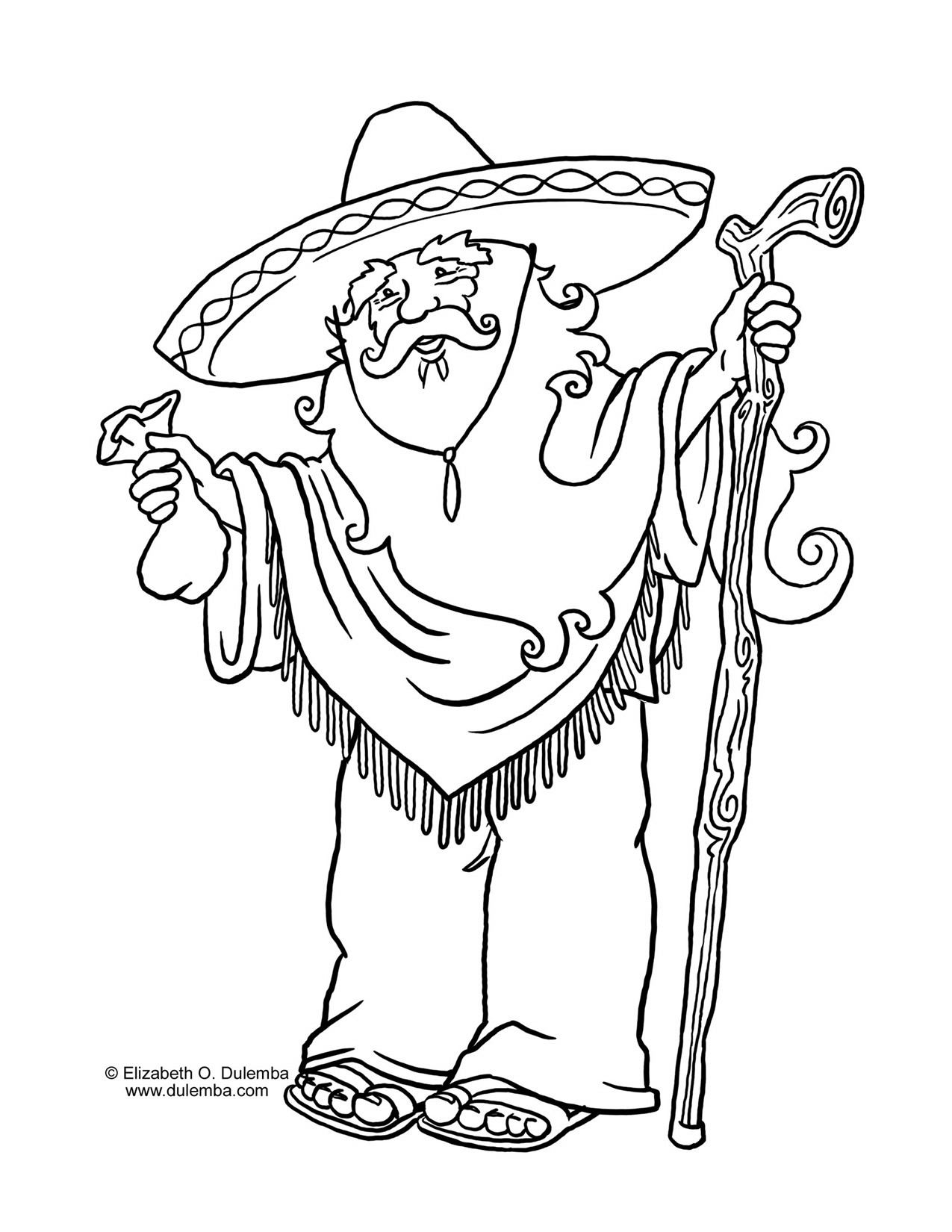 1275x1650 Spanish Matador Coloring Page Resume