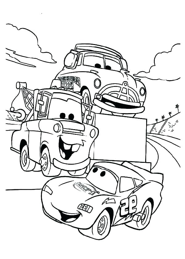600x840 Cars Coloring Pages On Lightning And Mater Coloring Coloring Pages