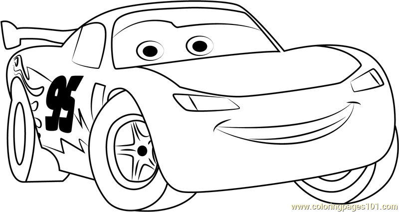 800x425 Mcqueen Cars Coloring Pages