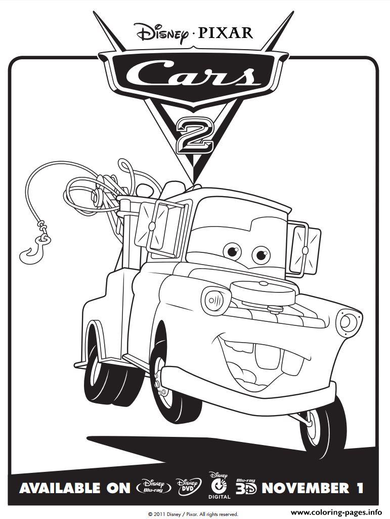 771x1024 Mater Coloring Pages Stupendous For Kids Disney Cars To Amusing
