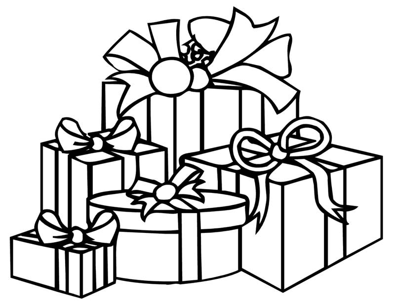 800x618 Free Printable Santa Merry Christmas (Xmas) Coloring Pages Sheets