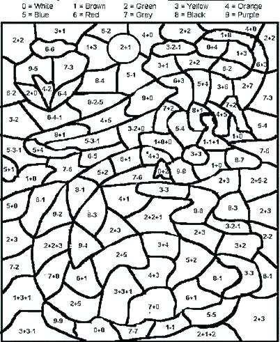 402x491 Halloween Math Coloring Pages 2nd Grade Multiplication M