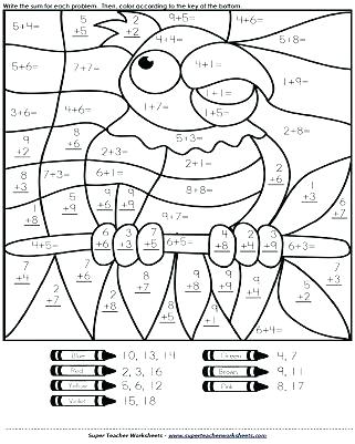 321x401 Subtraction Coloring Pages Addition Coloring Pages First Grade