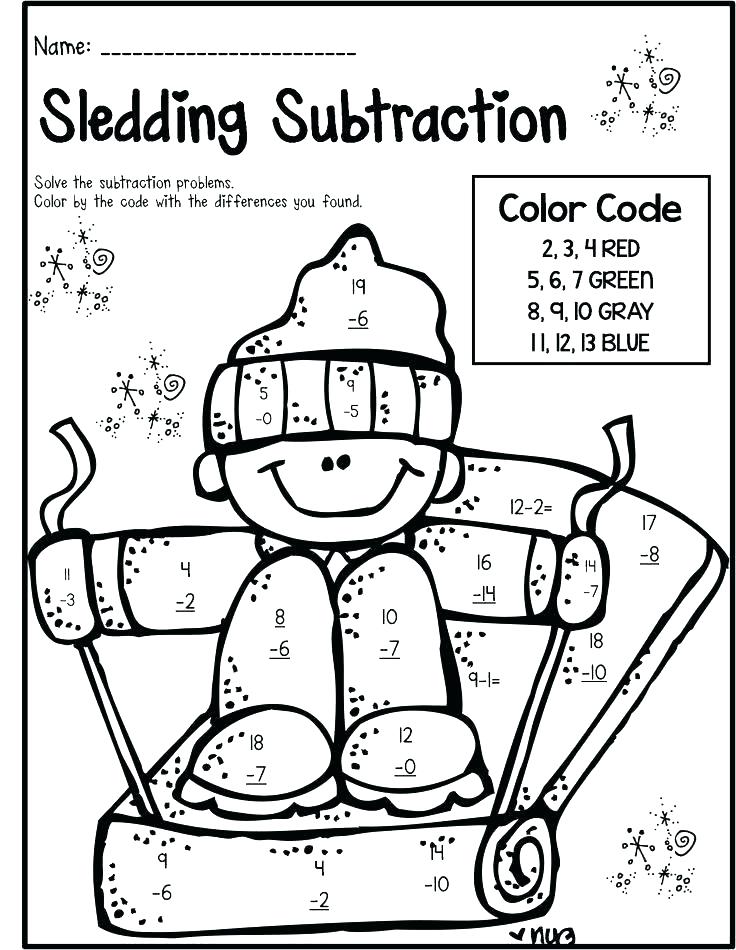 736x950 1st Grade Math Coloring Pages